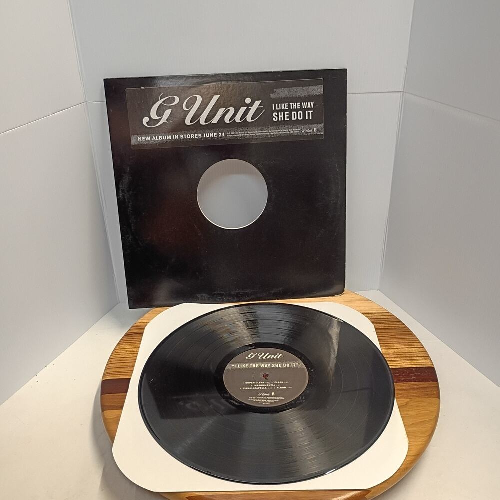 G-Unit ‎– I Like The Way She Do It ( VINYL 12" EP 10 Tracks) 2008 Promo